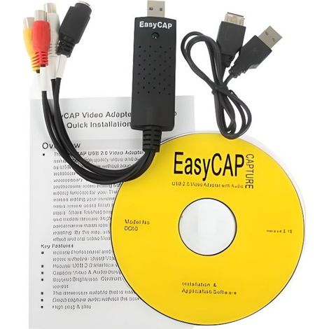 Easycap Usb – Usb 2.0 Video- Und Audioaufnahmestick