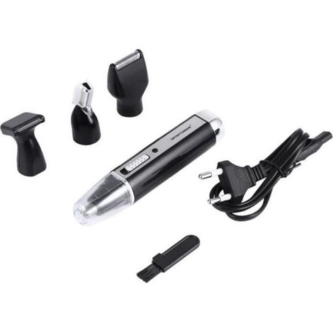 220v 4-in-1 Elektrorasierer, Barttrimmer, Haarentfernungsgerät, Nasenhaartrimmer, Gesichtspflegegerät Für Männer, Eu-stecker - Xy Fr