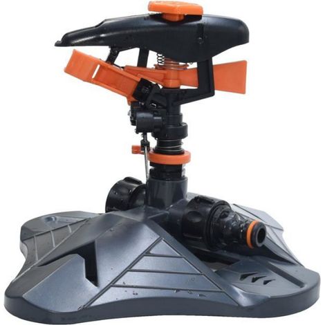Automatischer 360°-gartensprenger Mit Rotation – Abs-kunststoff, 360°-bewässerung – Orange
