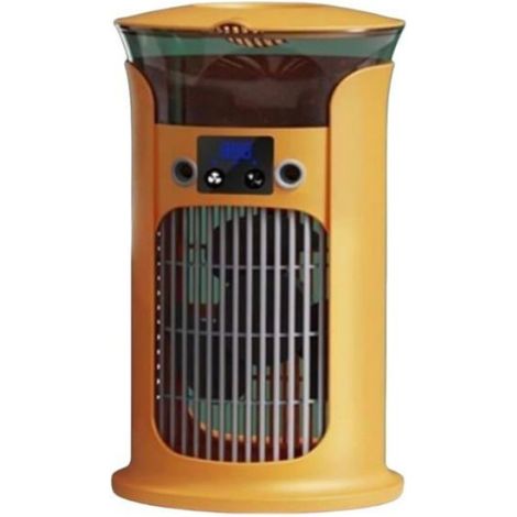 180°-oszillations-tischventilator Mit 3 Feinnebelstufen, 880-ml-wassertank, Usb-ladeanschluss, Orange
