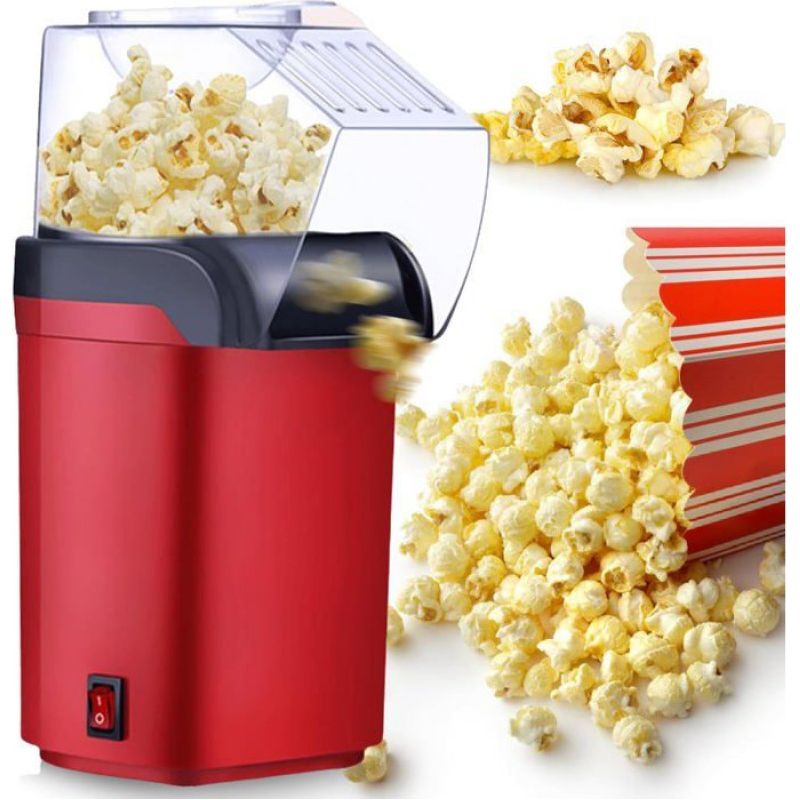 Popcornmaschine – Heißluft-popcornbereiter – Ölfrei – 1200 W – Gesund – Ideal Für Filmabende