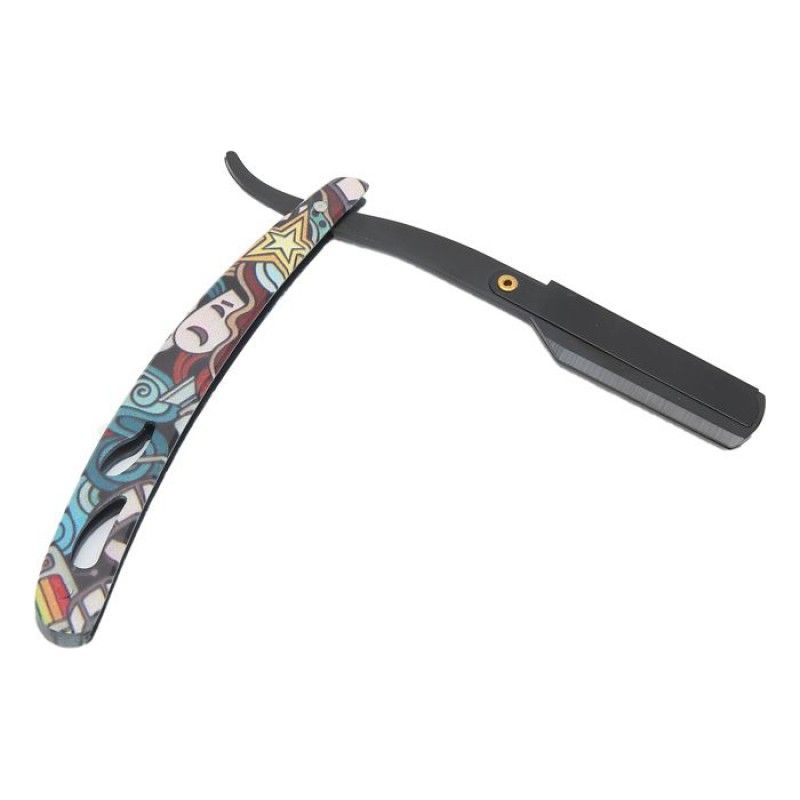 Retro-rasiermesser Mit Einzugsmechanismus Für Herrenfriseure