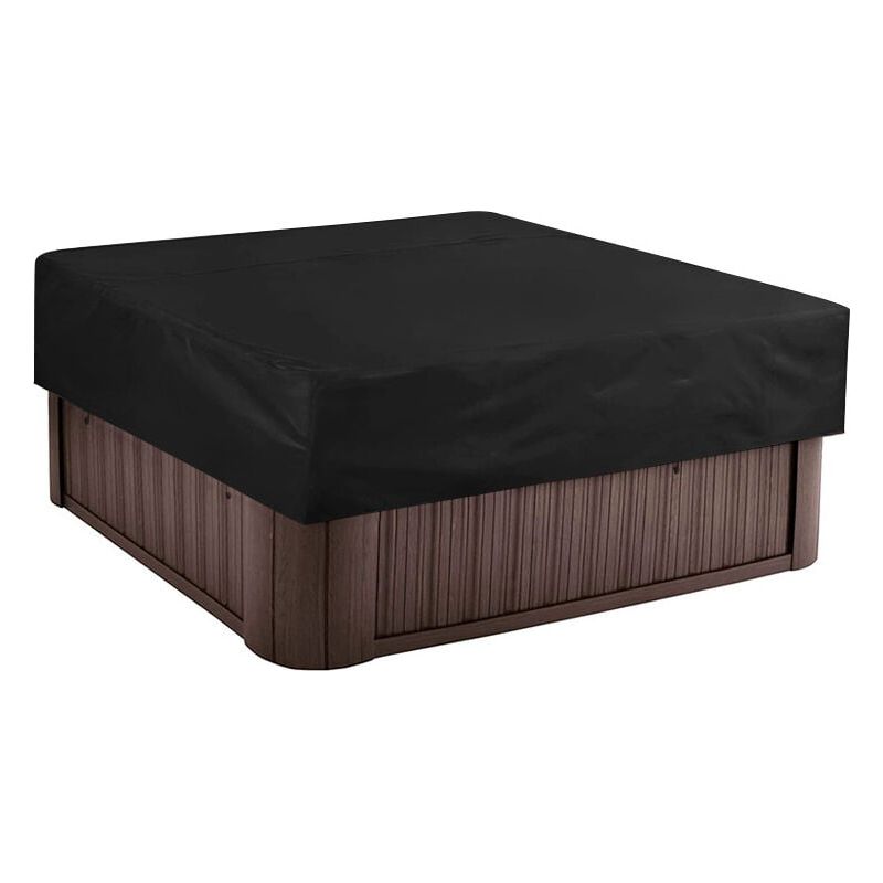 Quadratische Poolabdeckung 215 X 215 Cm – Solarabdeckung Aus 190t Polyester – Uv- Und Wetterschutz – Inklusive Kordelzug