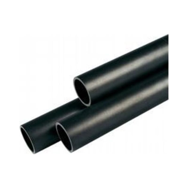 Säulenpfosten Für Kugellampen, 60 Mm Durchmesser, 150 Cm Hoch (1,5 M), Aus Schwarzem Polycarbonat, Für Den Außenbereich.