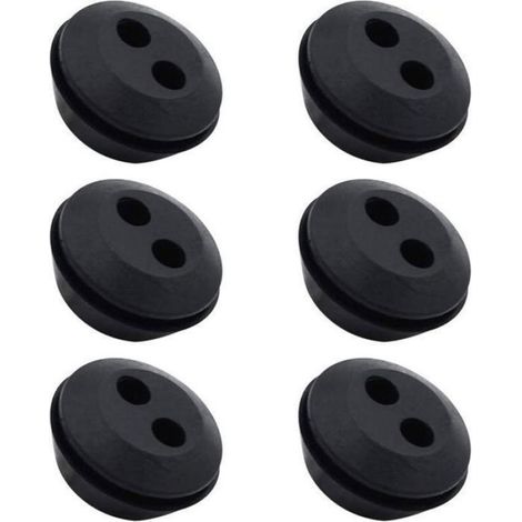 Set Mit 6 Kraftstoffleitungsdeckeln, Gummitankdichtungen, 2 Löcher, Schlauchanschlüssen, Behälterschlauchdeckeln