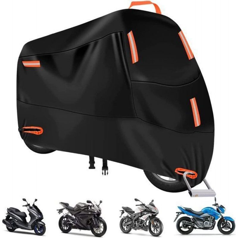 1 Motorradabdeckung, Wasserdichtes 210d Oxford-gewebe, Uv-beständig, Für Roller Und Mopeds, Für Den Außenbereich