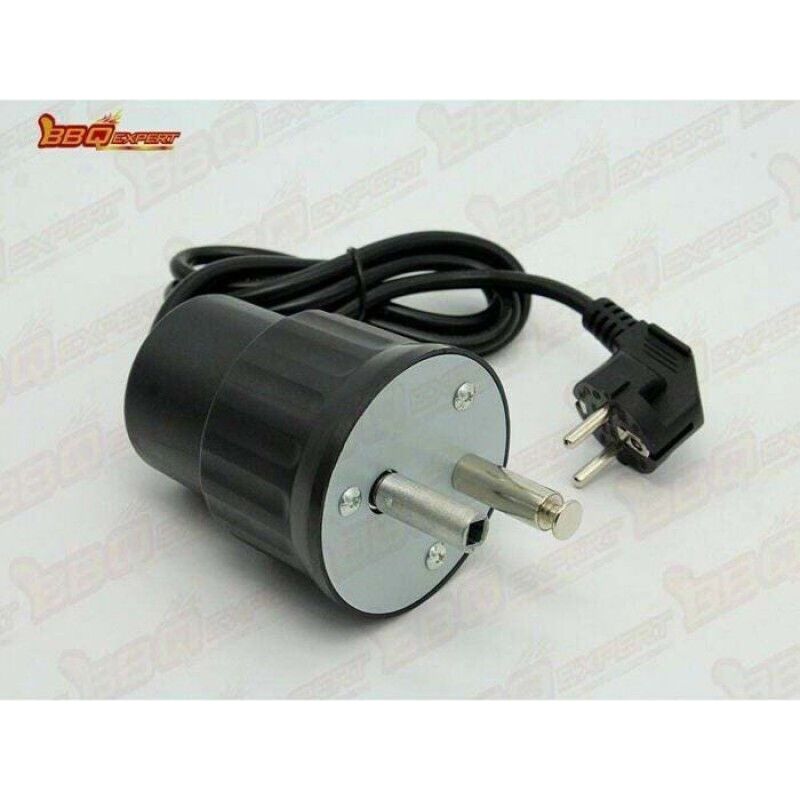 Stück Drehspießmotor, Aluminium, Variabel, 0–24 Kg, Camping