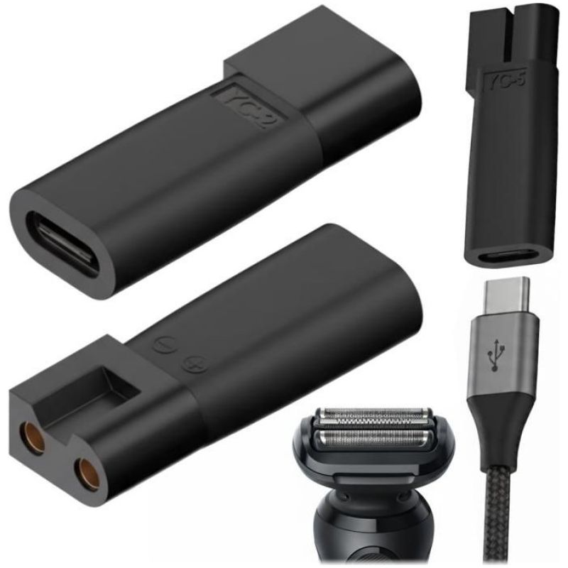 1 Ladeadapter, Typ C Yc-02, Usb-c 5v 1,5a, Kompakt, Für Haarschneidemaschinen