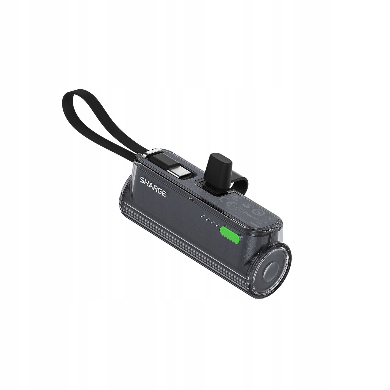 T1 Powerbank Sharge 5000mah Iphone Lightning Usb-c Schwarz Schnellladefunktion