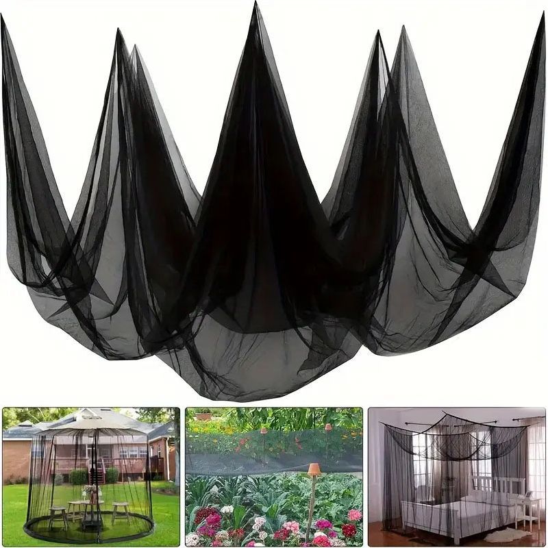 Mehrzweck-moskitonetz Für Drinnen Und Draußen – Insekten- Und Mückenschutz – Für Terrasse, Garten, Balkon Und Heimwerkerprojekte – 2,4 × 4 M