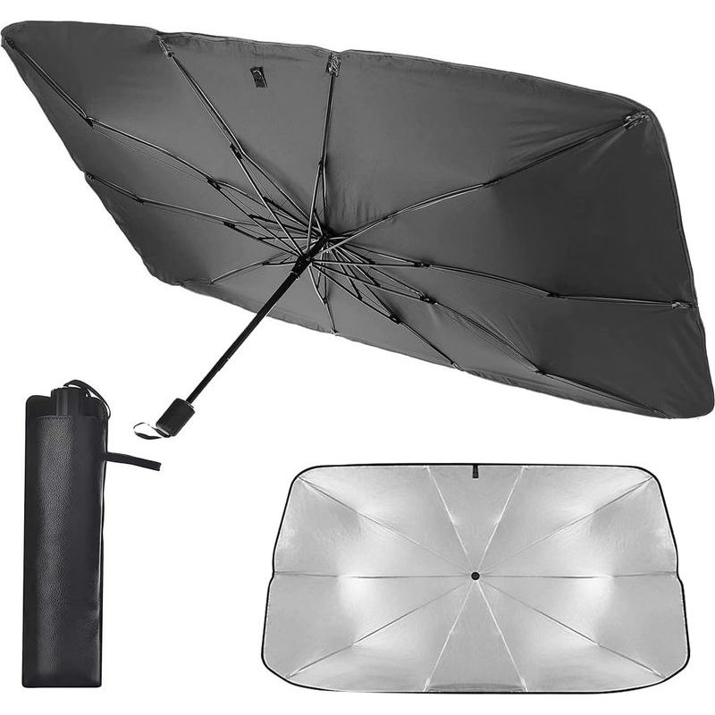 Universeller Sonnenschutz Für Autos, Sonnenschutz Für Die Windschutzscheibe, Uv-schutz, Isolierender, Faltbarer Sonnenschirm Für Autos, Passend Für Die Meisten Modelle