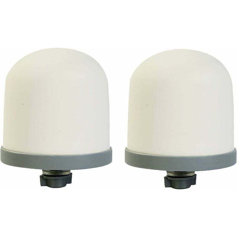 Ulisem – 2er-pack Keramikfilter Für Wasserfiltersysteme – Bpa-freier Kunststoffsockel – Kompatibel Mit Tischmodellen Und Wasserspendern