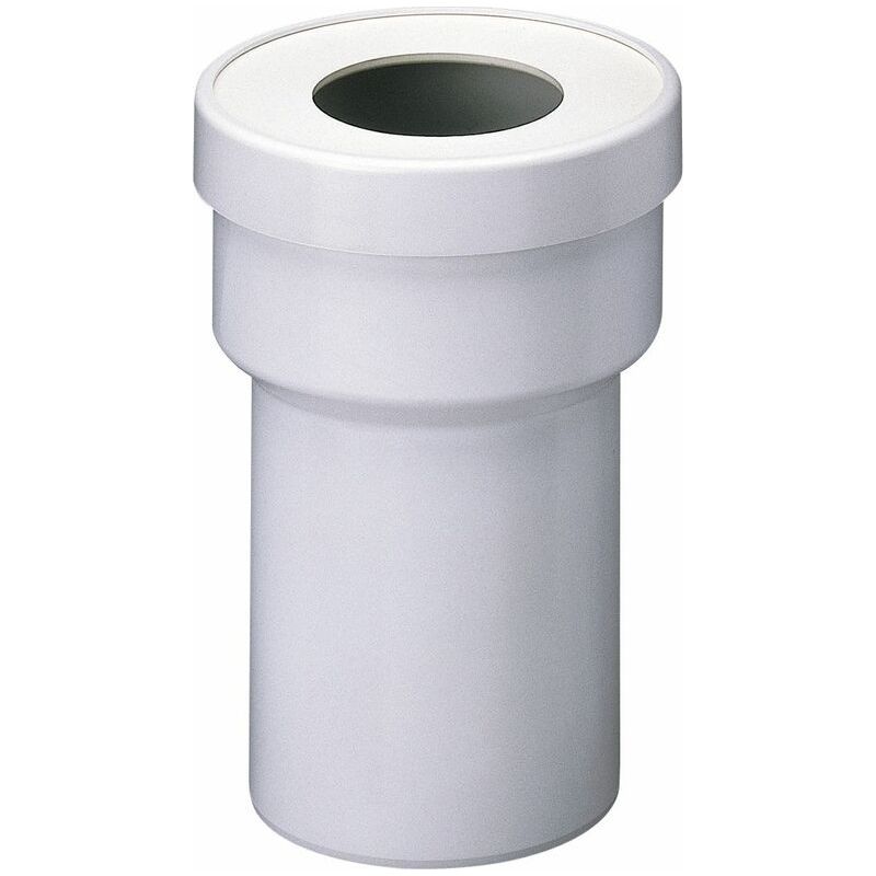 – Wc-abflussrohr Ø120 – Ø100 Aus Pvc – Innen-/außengewinde Für Einfache Montage – Epdm-dichtung Inklusive