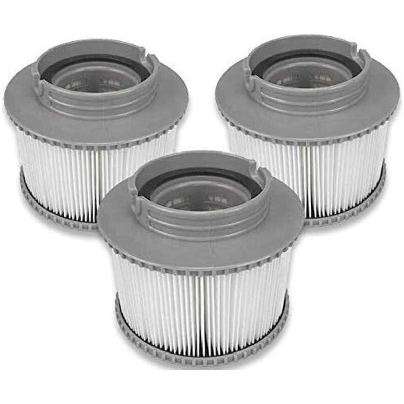 Filter, Schwimmbadfilterkartuschen, Ersatzfilterkartuschen Für Badewanne, Whirlpool, Schwimmbad (3 Stück)