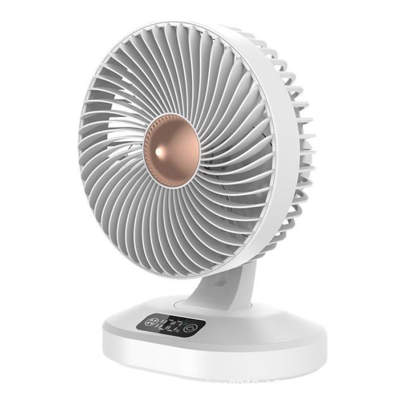 1 Tischventilator, Led-anzeige, Geschwindigkeitsregelung, Leiser Betrieb, Für Büro, Schlafzimmer, Wohnzimmer