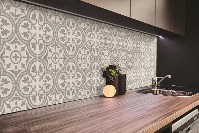 Tulup Wandpaneel Blumenmotive Vinyl Wandverkleidung Selbstklebend 100x50 cm Wandverkleidung Modern Wandverkleidung Paneel