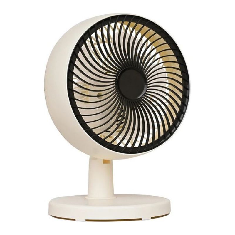 Tischventilator Modell 260, Weiß, 2 Geschwindigkeitsstufen, 5 Flügel, Europäischer Stecker
