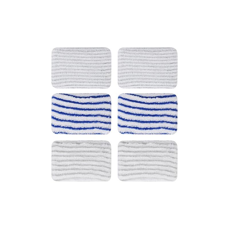 Ersatz-mikrofaserpads (zr850002 / Zr005801 / Zr005804) Für Rowenta Clean & Steam (serien Ry7xxx / Ry8xxx) – Waschbar