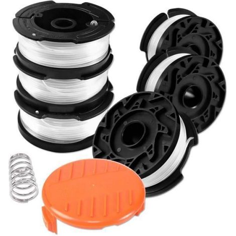 Trimmerfaden-spule Für Black & Decker Trimmer, 6 Spulen Freischneiderfaden