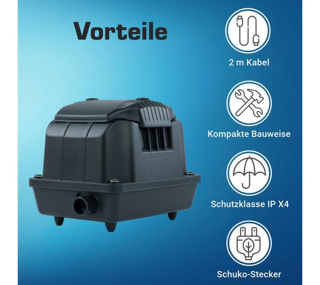 Kerry Electronics Belüfter Membranpumpe Sauerstoffversorgung 600 L/H