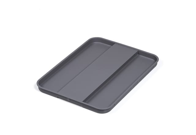 Ninka Eins2vier Deckel für 12L 15L 17L 26L 32L Behälter 292 x 215 x 17 mm Alugrau 5000.11