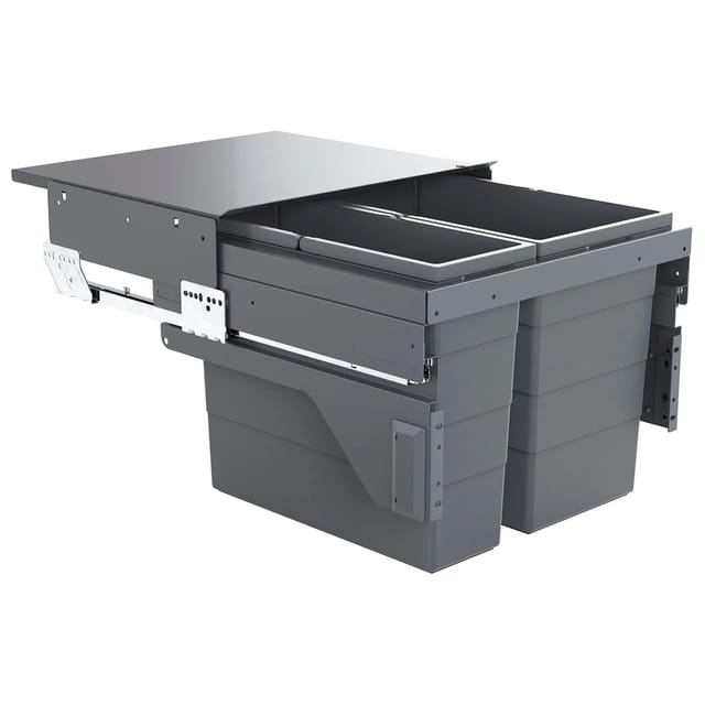 HAILO Abfallsammler Mülleimer Cargo 500 mm 28L 17L Hailo 3610821