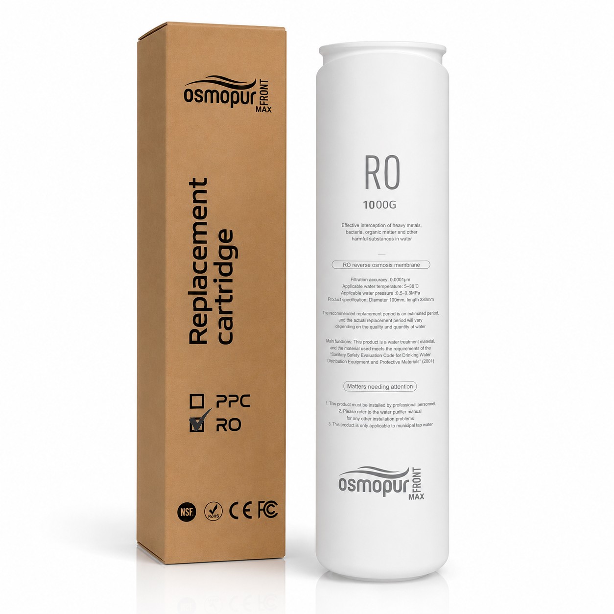 Osmopur Front Max Ro Kartusche 1000 Gpd – Original Ro-membran