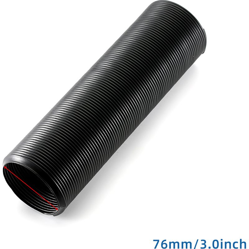 76-mm-kaltluftansaugschlauch, Flexibel, Universell Ausziehbar