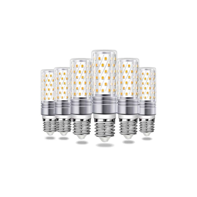 Bleosan – 6er-pack E27 12w Led-lampen – Entspricht 100w Halogen – 1200lm Kaltweiß 6000k – 360° Abstrahlwinkel – 30.000 Stunden Lebensdauer