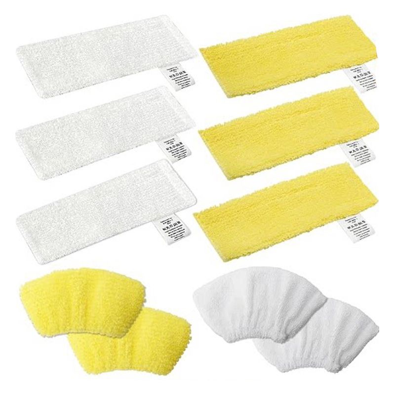 Set Mit 2 Runden Metall- Und Nylonbürsten Für Kärcher Sc1-5 Ctk10 Dampfreiniger