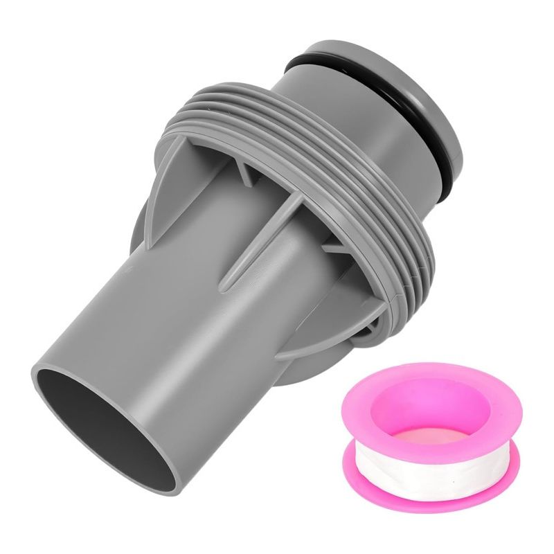 Bestway P6916 Schlauchadapter, 38 Mm Durchmesser, Für Schwimmbäder: 1 Adapter + 1 Dichtungsband