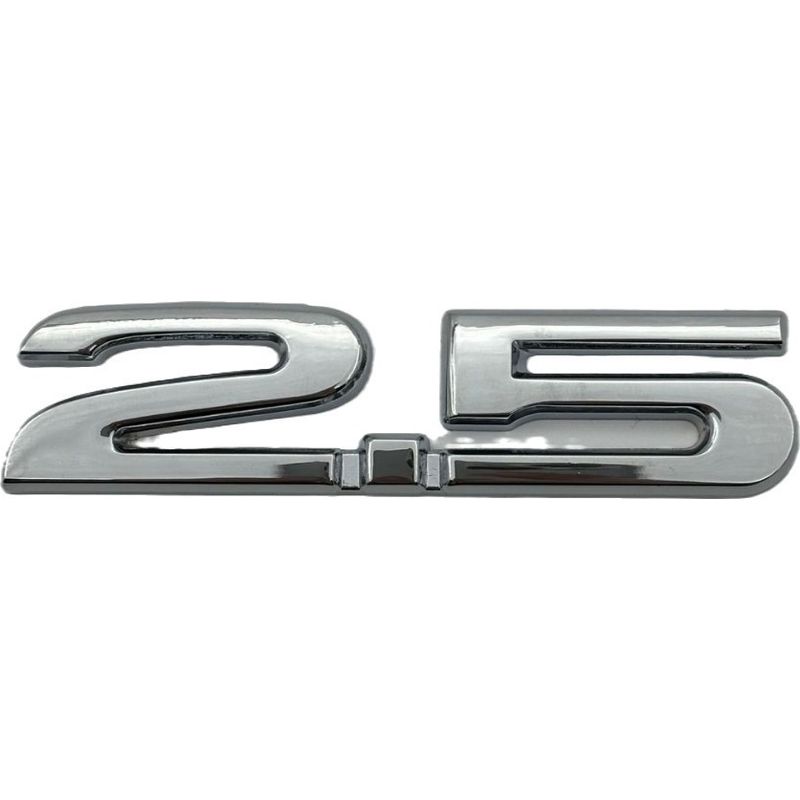 Awd 2.5 Silbernes Metall-autoemblem-aufkleber Für Mazda Modifiziertes Seitenemblem