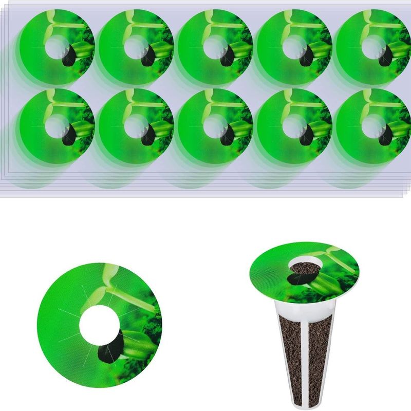 Selbstklebende Etiketten Für Intelligente Hydroponik-pflanzkörbe, 20er-packung
