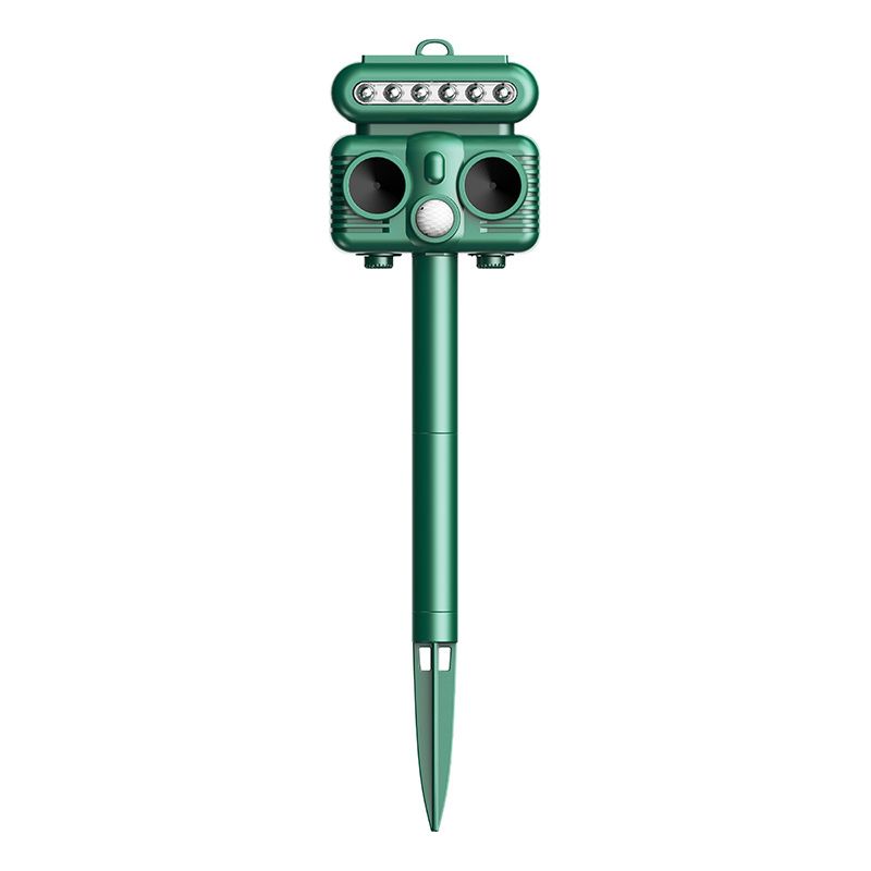 Solarbetriebener Ultraschall-schädlingsbekämpfer, Duale Stromversorgung Über Solar Und Usb, Für Den Innen- Und Außenbereich