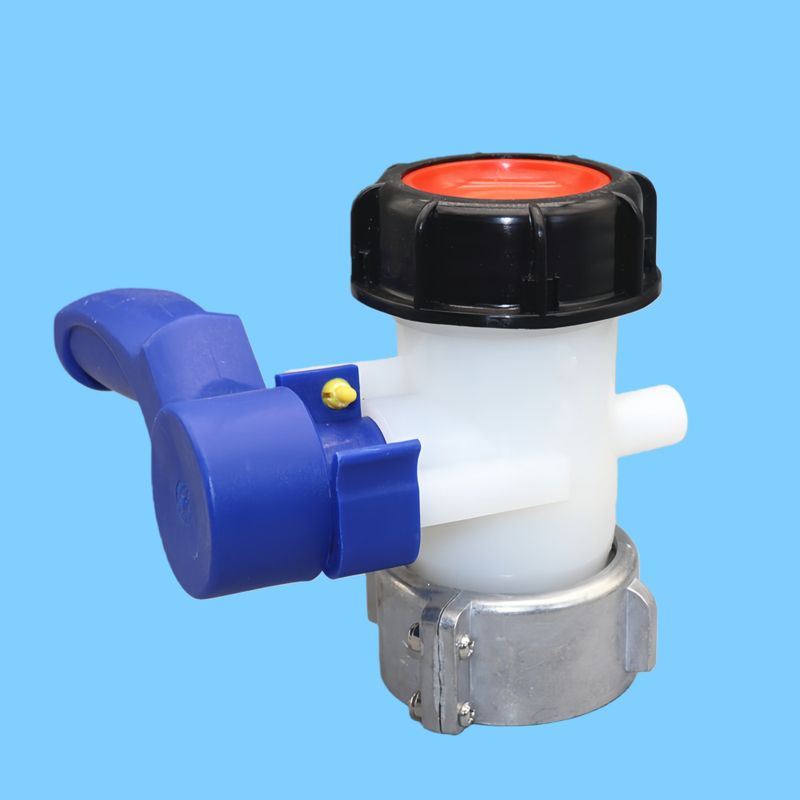Dn40 62 Mm Absperrklappe Aus Aluminiumlegierung Für 1000-liter-ibc-tanks, Korrosionsbeständig