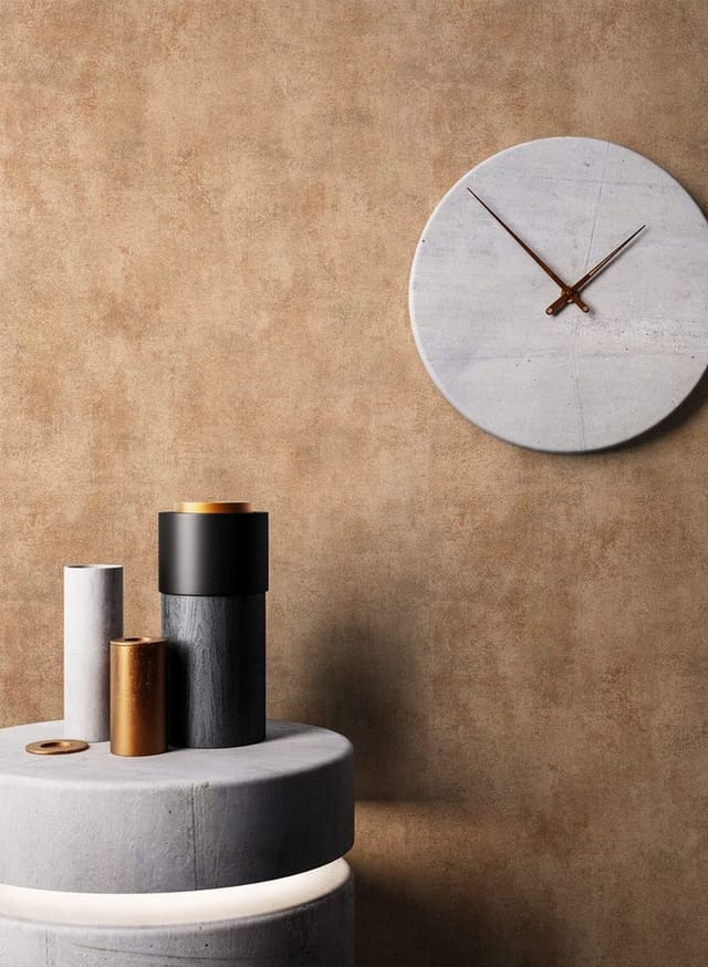 Newroom Vliestapete Perseus Copper Beton Modern FSC®
