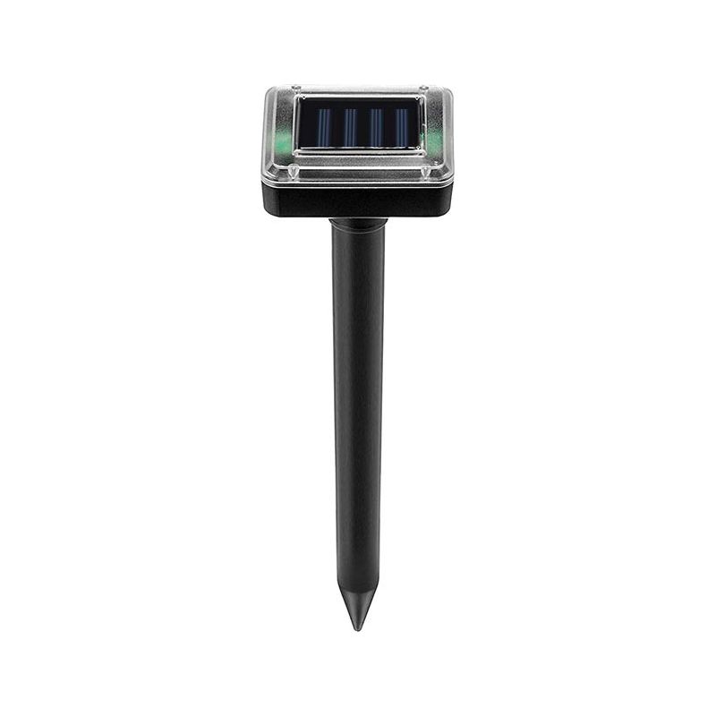 Großer, Quadratischer, Vibrierender, Solarbetriebener Ultraschall- Und Schlangenabwehrer Für Große Gärten, 1 Stück