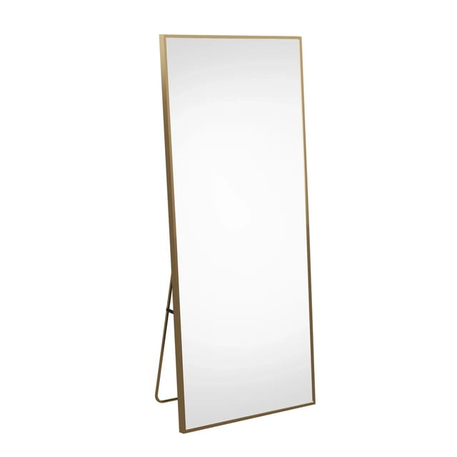 PXloue Standspiegel Rechteckiger Ganzkörperspiegel für Schlafzimmer Wohnzimme 177x77cm