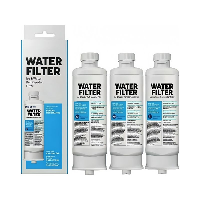 3er-pack Wasserfilterkartuschen, Kompatibel Mit Samsung Da97-17376b Haf-qin/exp