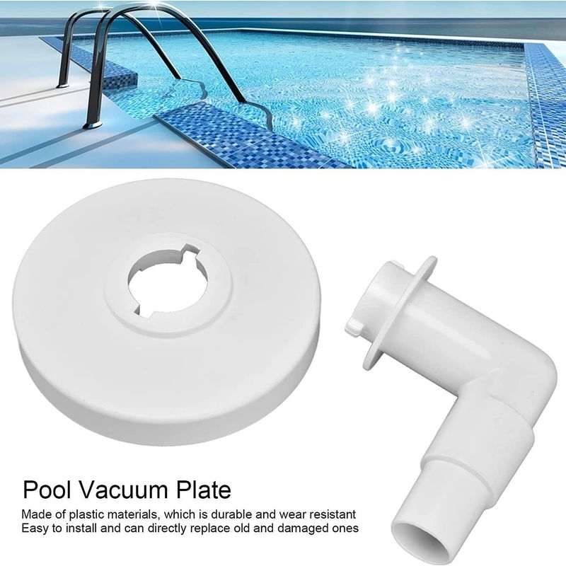Adapter Für Poolskimmer Sp11041 90°-winkelstück, Kompatibel Mit Hayward-vakuumplatte Sp1096, 1 Stück