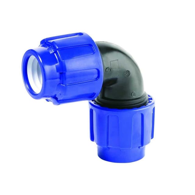 Cepex Pe Rohr Verschraubung 90 Winkel 25mm Klemmverbinder Trinkwassergeeignet