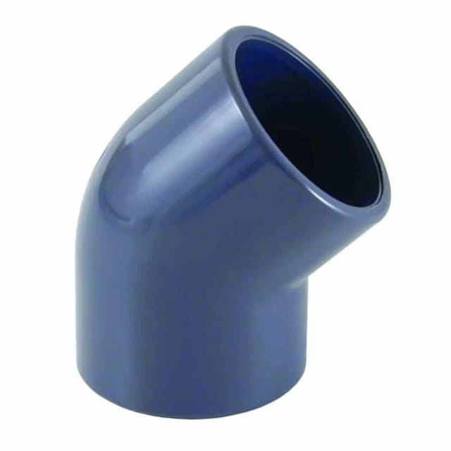 Cepex Pvc Winkel 45 Grad 40mm Muffe Pn16 Klebefitting