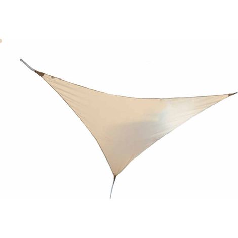 Dreieckiges Sonnensegel Serenity 3,60 X 3,60 X 3,60 M - Sand - Jardiline