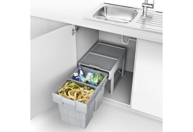 SOTECH Abfalltrennsystem Essensa Easywaste mit 2 Fach Trennung