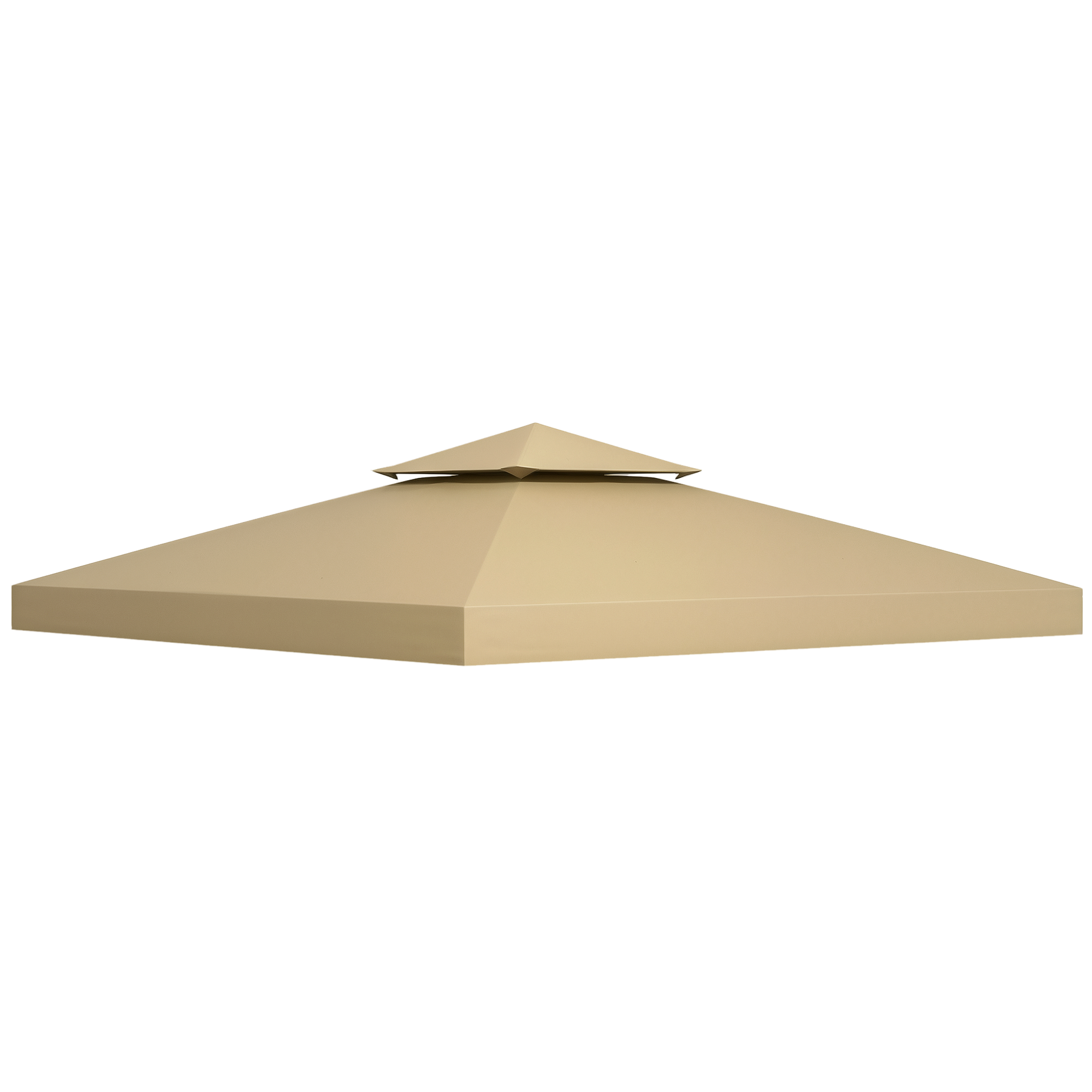 Ersatzdach Für Gartenpavillon, Ersatzplane Für Gartenlaube, Pergola Und Zelt, 3 X 3 M, Beige