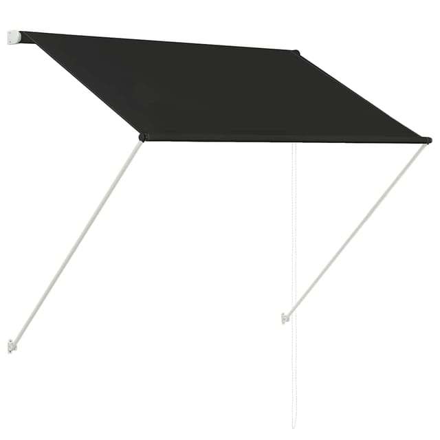 vidaXL Einziehbare Markise 150x150 cm Anthrazit 143758
