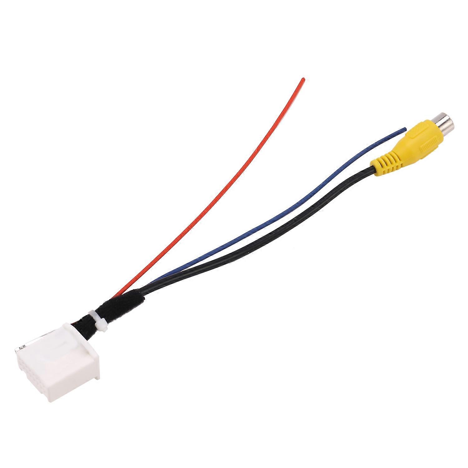 16-poliges Adapterkabel Für Rückfahrkamera, Parkkamera-videokabel, Navigations-dvd-rückfahrkamera-adapterkabelstecker Für Toyota Camry