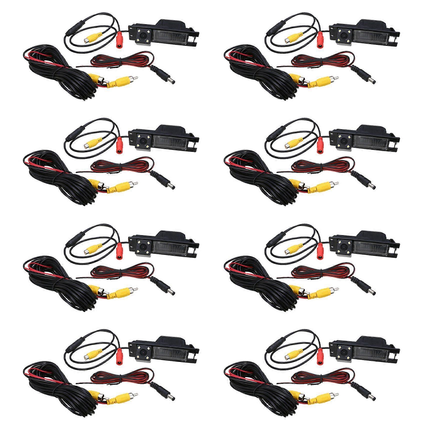 8x Hd 4led Rückfahrkamera Für Opel Astra Hj, Corsa, Meriva, Zafira, Insignia, Fiat, Buick Regal