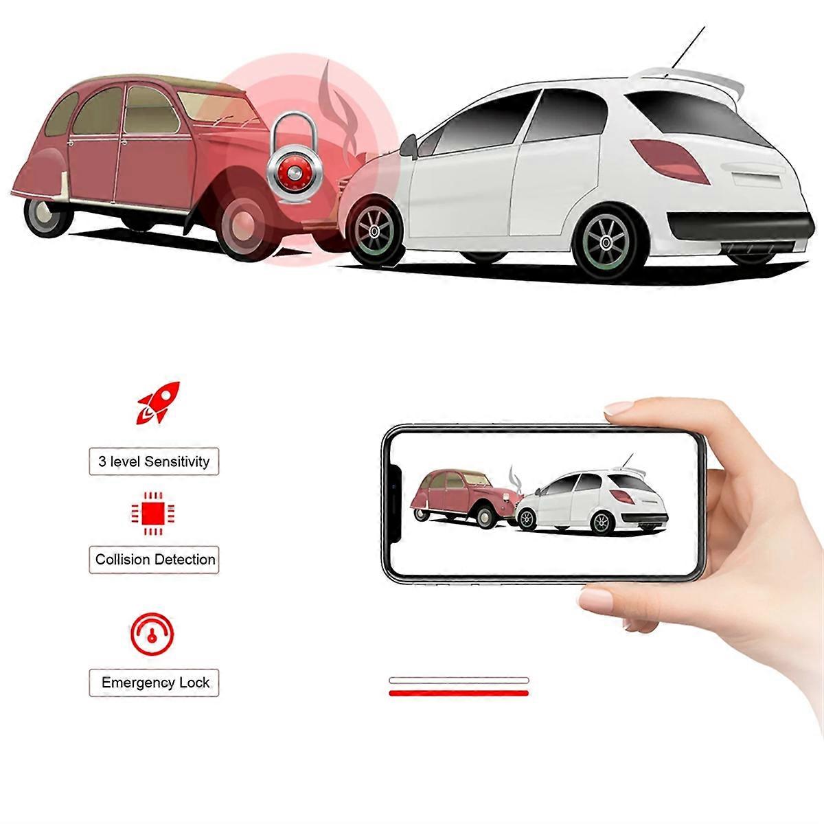 1080p Auto-dvr-dashcam Mit Wlan Und 24-stunden-parküberwachung