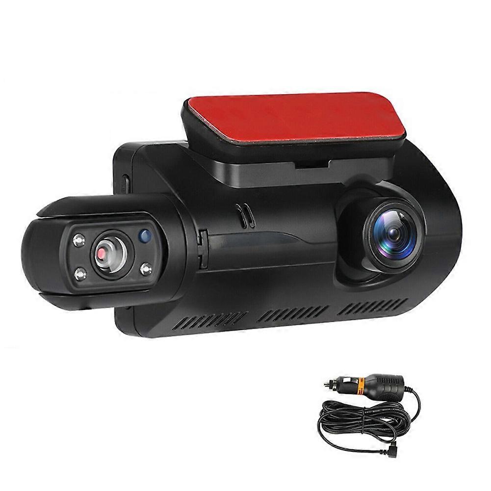 Dual-dashcam (vorne Und Innen) 1440p+1080p Auto-blackbox-dashcam 3-zoll-ips-kamerarekorder Nig